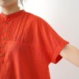 画像10: NATURAL LAUNDRY / ナテュラルランドリー 綿麻ピンタックプルオーバー (10)