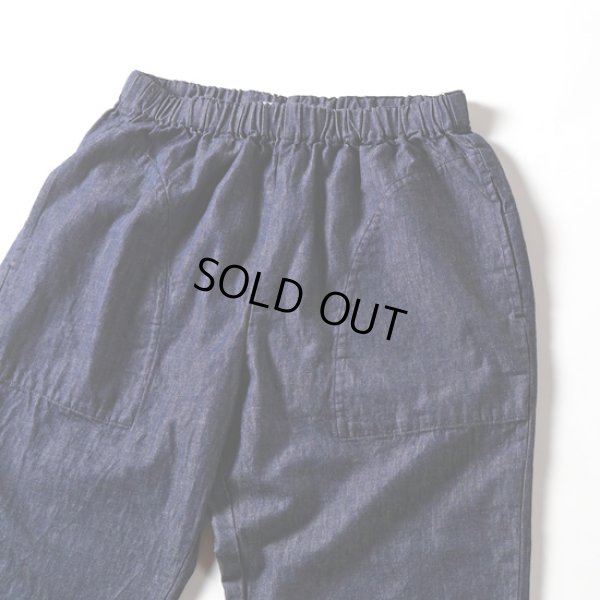 画像2: prit / プリット 6oz反応染めデニム テーパードイージーパンツ (2)