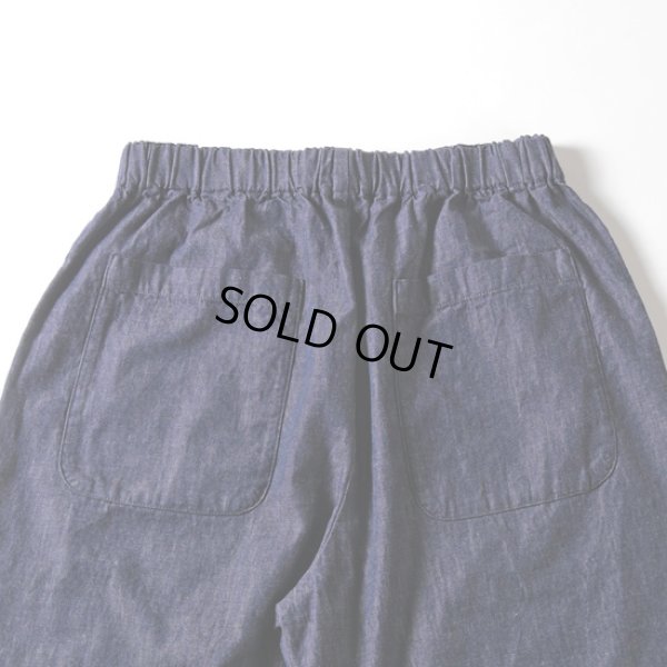 画像10: prit / プリット 6oz反応染めデニム 裾ダーツパンツ (10)