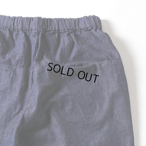 画像9: prit / プリット 6oz反応染めデニム テーパードイージーパンツ (9)