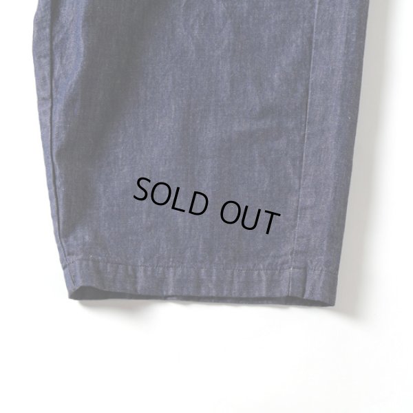 画像6: prit / プリット 6oz反応染めデニム 8分丈コクーンパンツ (6)