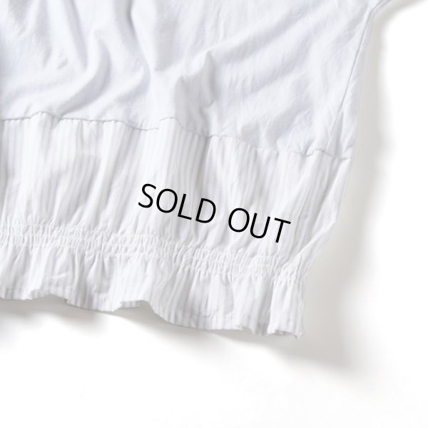 画像4: grin / グリン ベーシック天竺 裾バルーンプルオーバー (4)