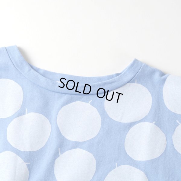 画像3: NATURAL LAUNDRY / ナテュラルランドリー 空紡天竺 リンゴプリントT (3)