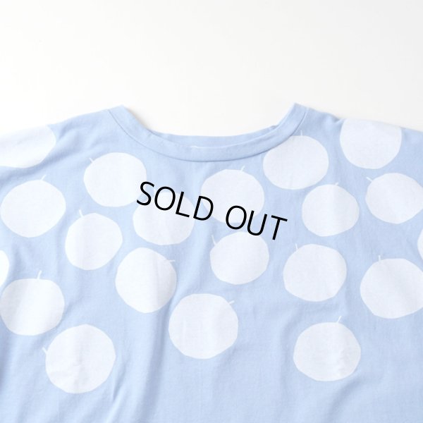 画像2: NATURAL LAUNDRY / ナテュラルランドリー 空紡天竺 リンゴプリントT (2)