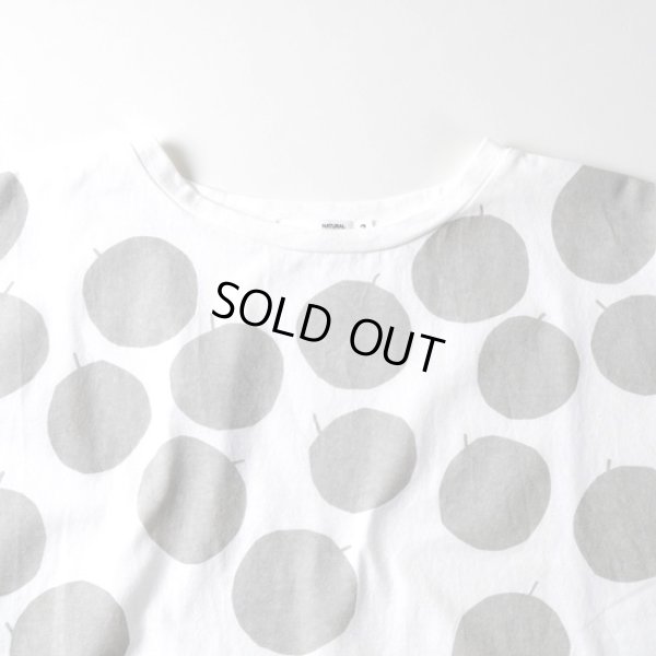 画像9: NATURAL LAUNDRY / ナテュラルランドリー 空紡天竺 リンゴプリントT (9)