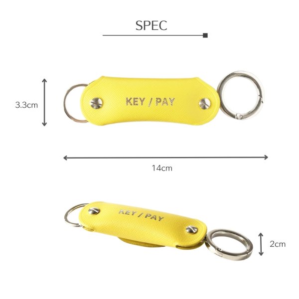 画像5: 1/2 HALF / ニブンノイチハーフ KEY/PAY エンボス (5)