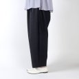 画像11: prit / プリット リネン混ストレッチシャンブレー タックバギーパンツ (11)