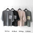 画像17: sosotto / ソソット ストレッチフライス LIBERTYポケットT 5分袖 (17)