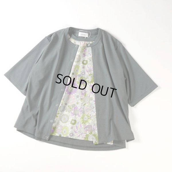 画像14: sosotto / ソソット ストレッチフライス LIBERTY前⾝頃ノースリーブ (14)