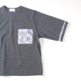 画像4: sosotto / ソソット ストレッチフライス LIBERTYポケットT 5分袖 (4)