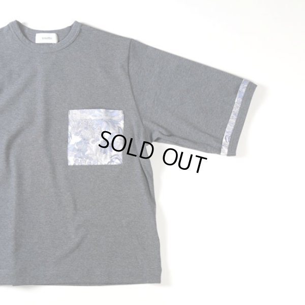 画像4: sosotto / ソソット ストレッチフライス LIBERTYポケットT 5分袖 (4)