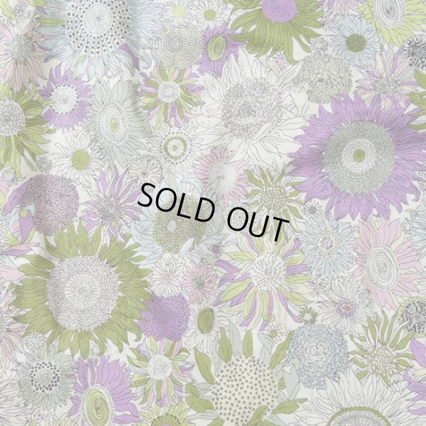 画像9: sosotto / ソソット ストレッチフライス LIBERTY前立てドット釦カーデ 5分袖 (9)