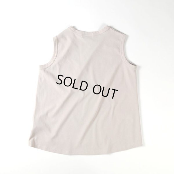 画像7: sosotto / ソソット ストレッチフライス LIBERTY前⾝頃ノースリーブ (7)