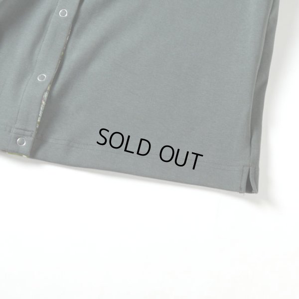 画像8: sosotto / ソソット ストレッチフライス LIBERTY前立てドット釦カーデ 5分袖 (8)