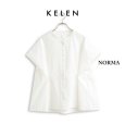 画像18: KELEN / ケレン 2WAYシルエットブラウス NORMA (18)