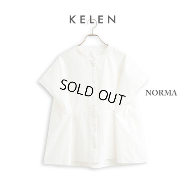 画像18: KELEN / ケレン 2WAYシルエットブラウス NORMA (18)