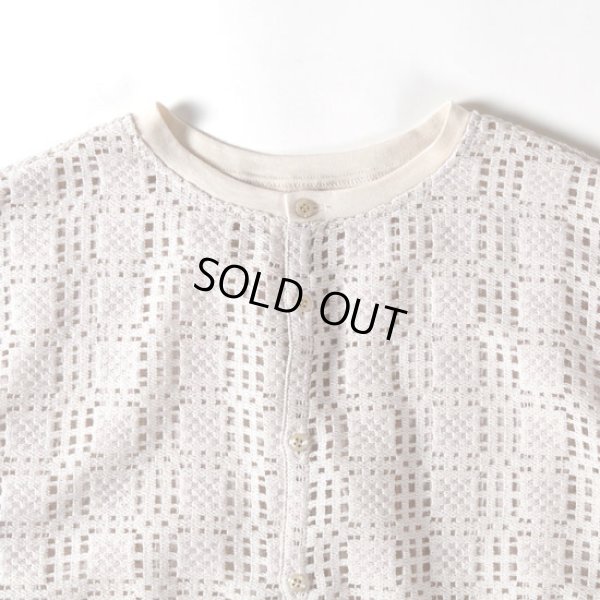 画像7: NARU / ナル ローゲージータイルレースカーデ (7)