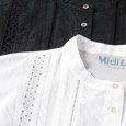 画像10: MidiUmi / ミディウミ レーススウィチングシャツ (10)