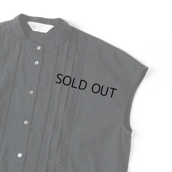 画像4: MidiUmi / ミディウミ レーススウィチングシャツ (4)