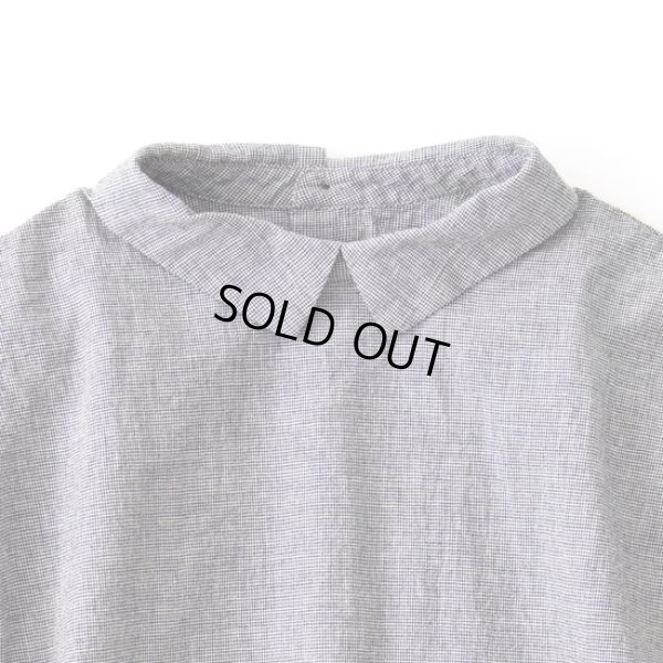 画像9: prit / プリット 綿麻平織 スリーブレス衿付プルオーバー (9)