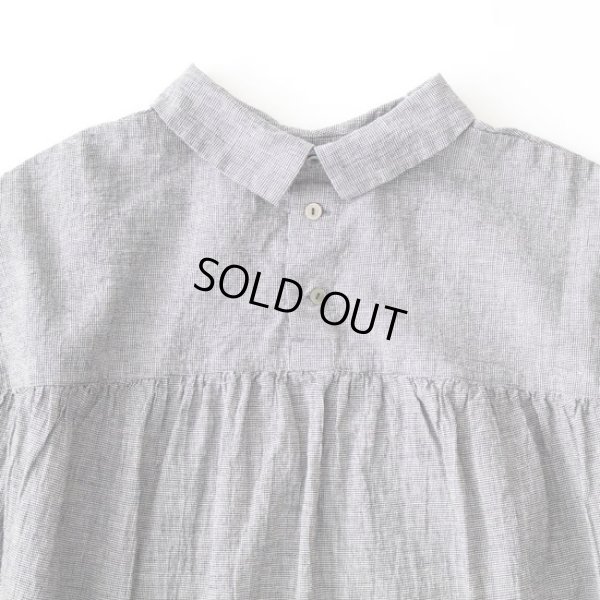 画像11: prit / プリット 綿麻平織 スリーブレス衿付プルオーバー (11)