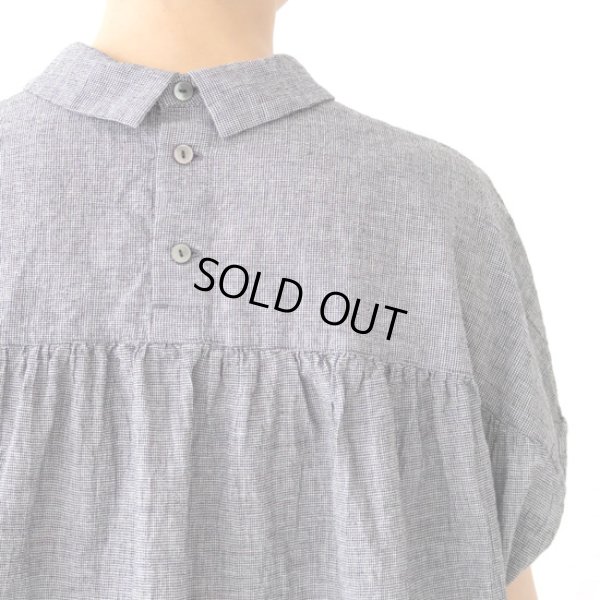 画像6: prit / プリット 綿麻平織 スリーブレス衿付プルオーバー (6)