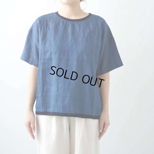 画像10: NATURAL LAUNDRY / ナテュラルランドリー リネンリブ プルオーバーシャツ (10)