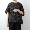 画像10: grin / グリン 綿レーヨンドットプリントプルオーバー (10)