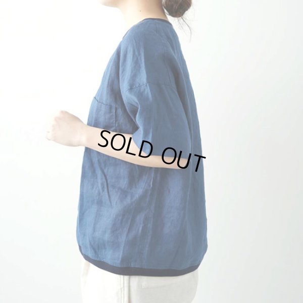 画像12: NATURAL LAUNDRY / ナテュラルランドリー リネンリブ プルオーバーシャツ (12)