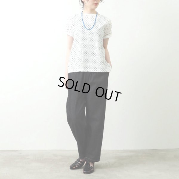 画像2: NARU / ナル リップルシンプルドット 切替ミナミシャツ (2)