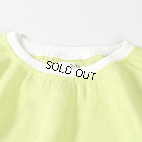 画像2: NATURAL LAUNDRY / ナテュラルランドリー リネンリブ プルオーバーシャツ (2)