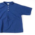 画像4: NATURAL LAUNDRY / ナテュラルランドリー シャンブレー丸衿5分袖プルオーバー (4)