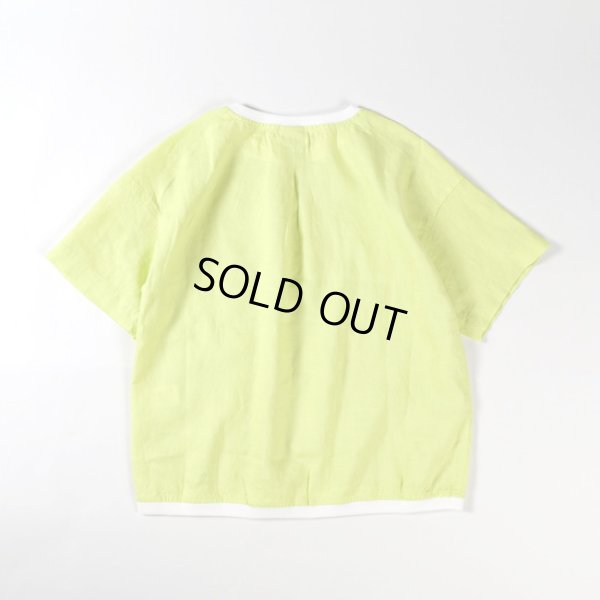 画像8: NATURAL LAUNDRY / ナテュラルランドリー リネンリブ プルオーバーシャツ (8)