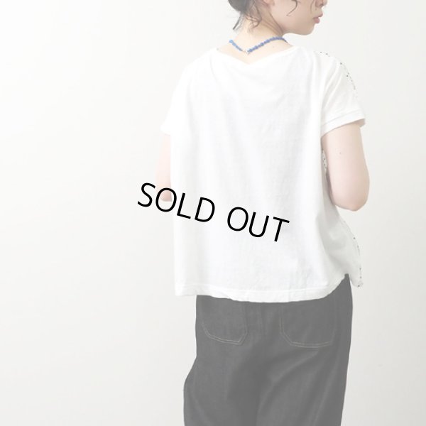 画像5: NARU / ナル リップルシンプルドット 切替ミナミシャツ (5)