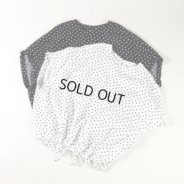 画像15: grin / グリン 綿レーヨンドットプリントプルオーバー (15)