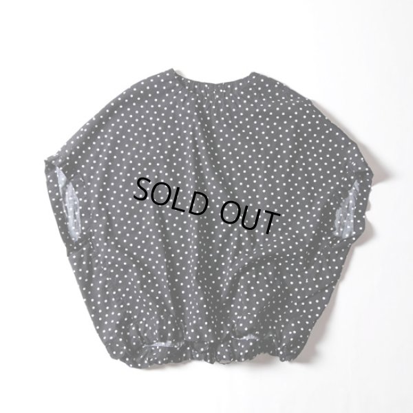 画像2: grin / グリン 綿レーヨンドットプリントプルオーバー (2)