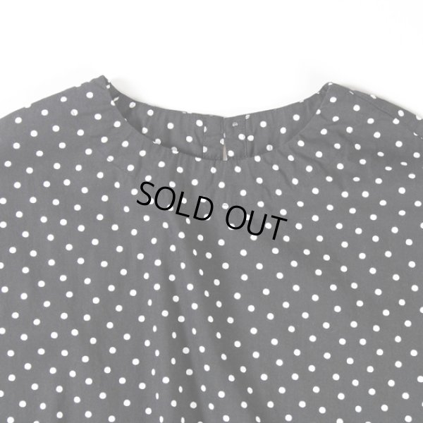 画像3: grin / グリン 綿レーヨンドットプリントプルオーバー (3)