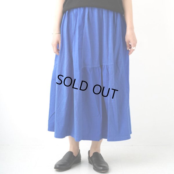 画像2: grin / グリン マナプール天竺 はぎはぎスカート (2)