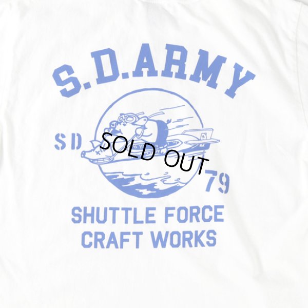 画像10: STUDIOD'ARTISAN / ステュディオダルチザン USAコットンプリントTシャツ (10)