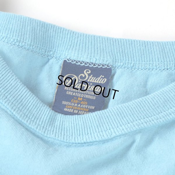 画像2: STUDIOD'ARTISAN / ステュディオダルチザン USAコットンプリントTシャツ (2)