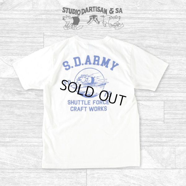 画像9: STUDIOD'ARTISAN / ステュディオダルチザン USAコットンプリントTシャツ (9)