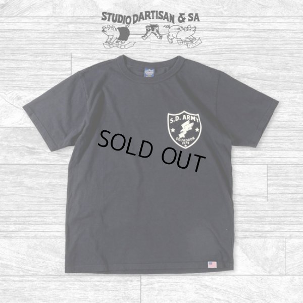 画像3: STUDIOD'ARTISAN / ステュディオダルチザン USAコットンプリントTシャツ (3)