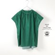 画像1: PONT DE CHALONS / ポンデシャロン オリジナルSTRIPEブラウス (1)