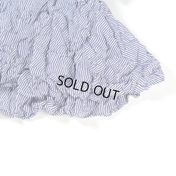 画像6: mizuiroind / ミズイロインド ワッシャープリーツ フレアーチェックシャツ (6)