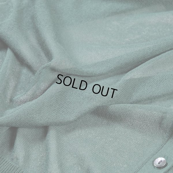 画像17: mizuiroind / ミズイロインド ハイゲージ クルーネックワイドカーディガン (17)