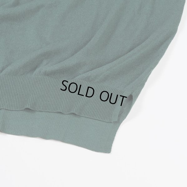 画像16: mizuiroind / ミズイロインド ハイゲージ クルーネックワイドカーディガン (16)