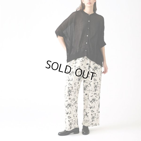 画像7: mizuiroind / ミズイロインド ハイゲージ クルーネックワイドカーディガン (7)