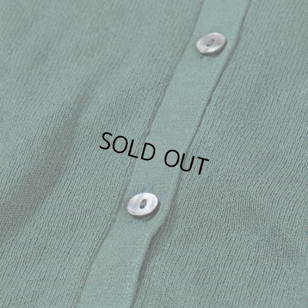 画像15: mizuiroind / ミズイロインド ハイゲージ クルーネックワイドカーディガン (15)