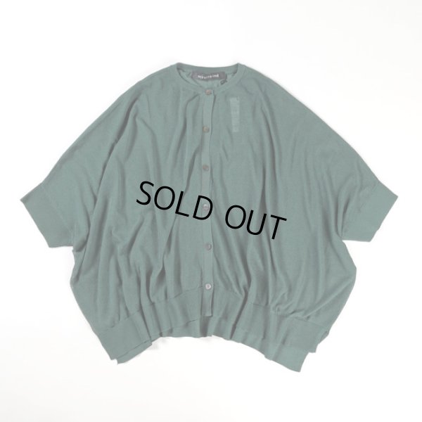 画像10: mizuiroind / ミズイロインド ハイゲージ クルーネックワイドカーディガン (10)