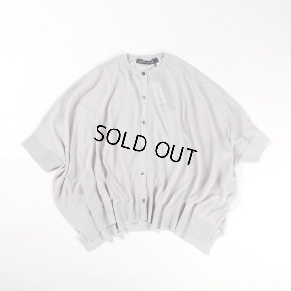 画像18: mizuiroind / ミズイロインド ハイゲージ クルーネックワイドカーディガン (18)